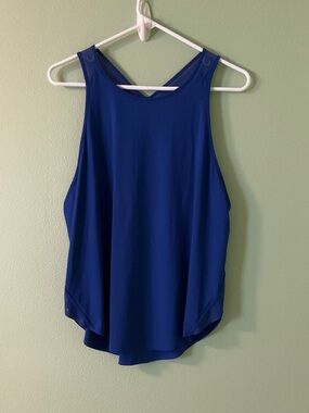 Under Armour Sleeveless High-Neck Tank Top - Blue